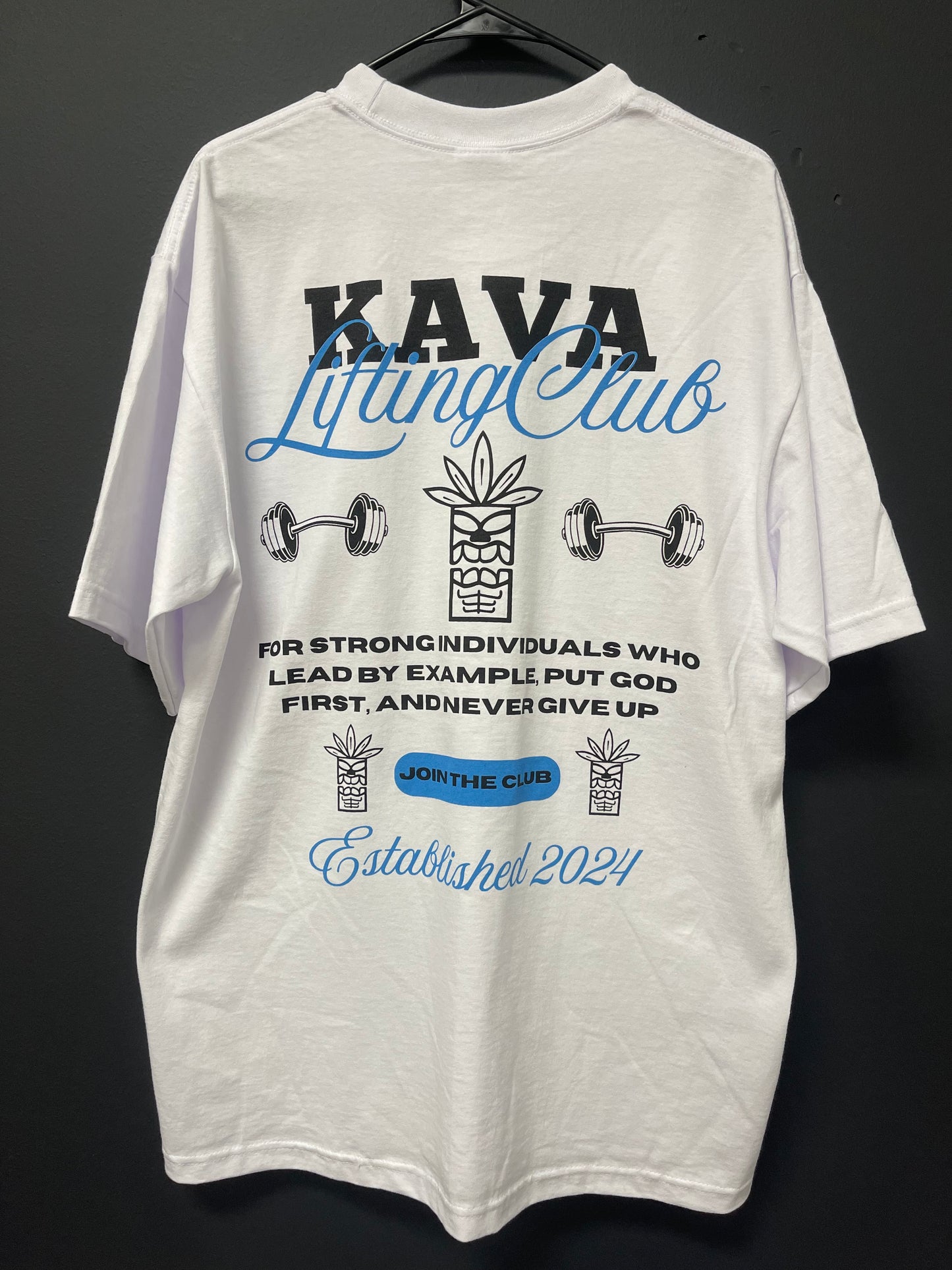 OVERSIZED CLUB TEE BLUE