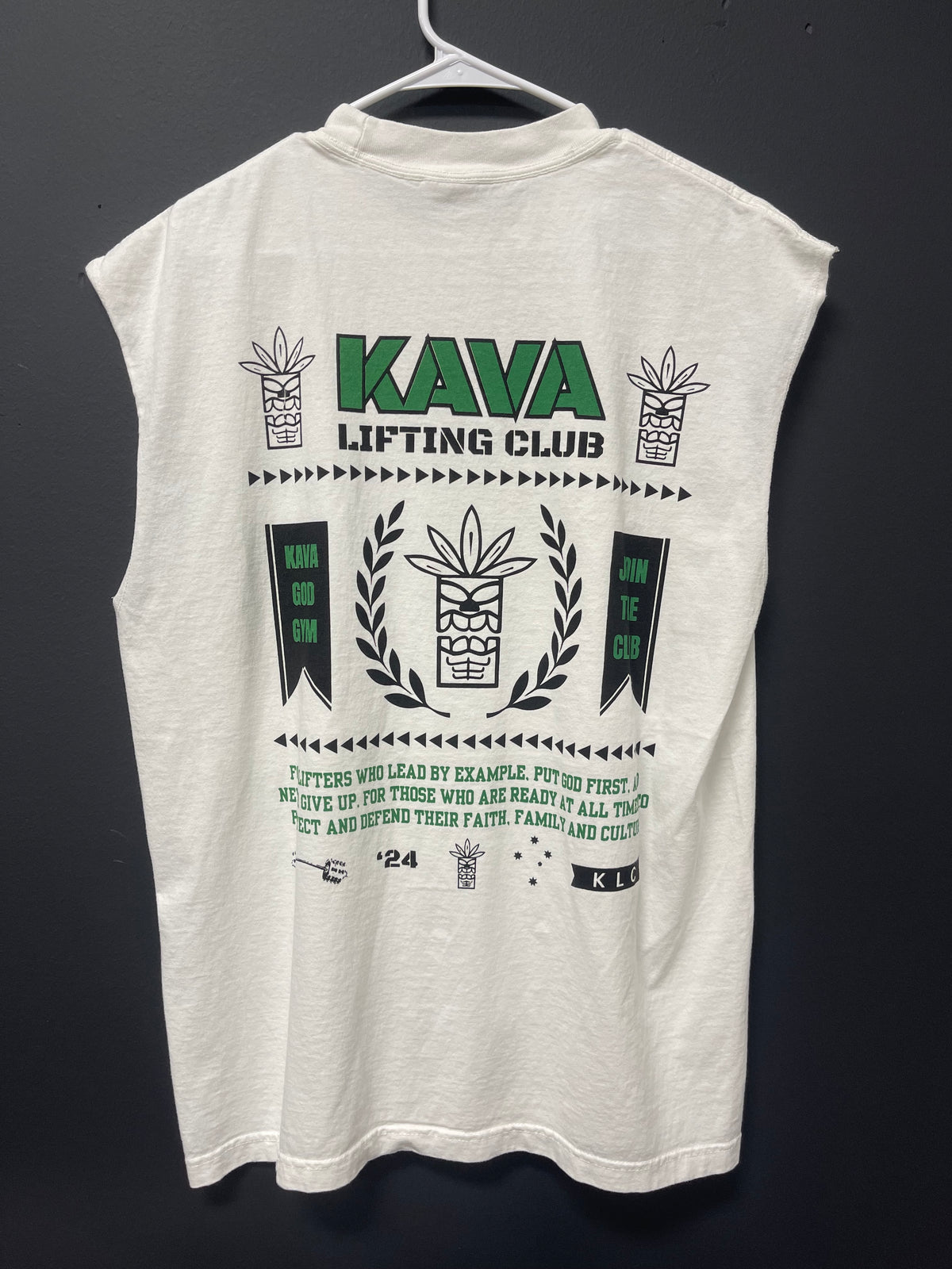 OVERSIZED CLUB TANK GREEN